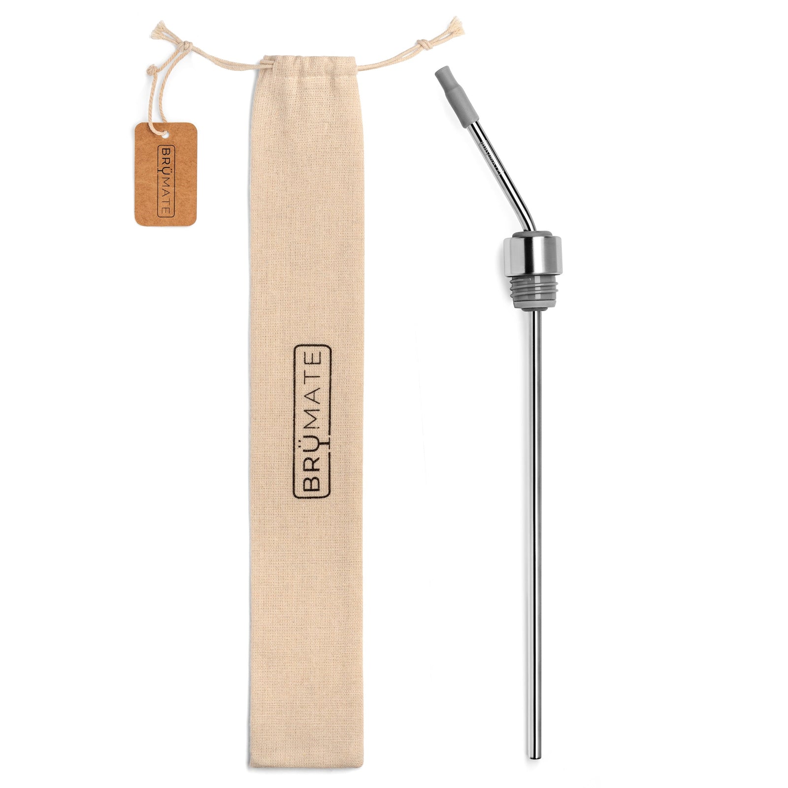 Winesulator TM Infinity Straw | Stainless - Clean Serve