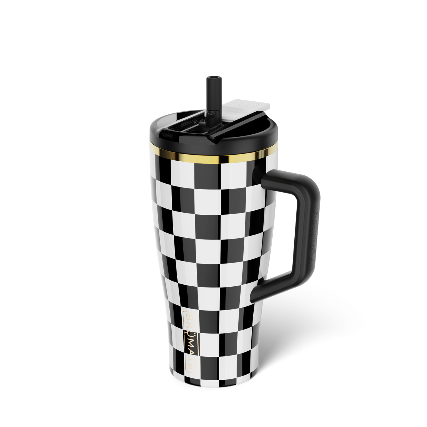 Era Flip 30oz | Black & White Checker - Ready Care
