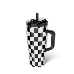 Era Flip 30oz | Black & White Checker - Ready Care