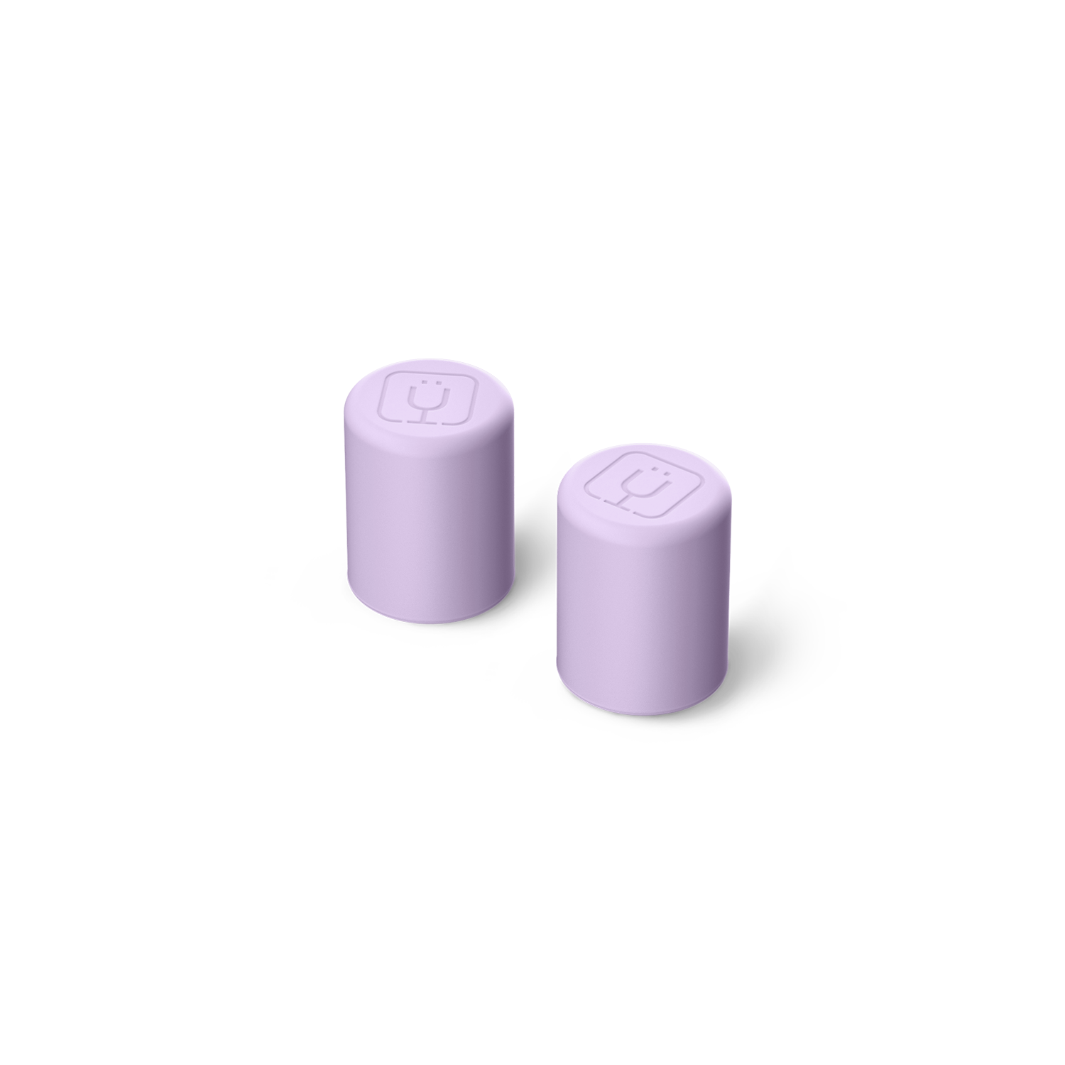 Magnetic Straw Cover | Lavender | 2-Pack - Clean Pour