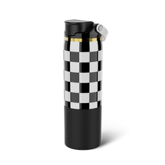 Rise 25oz | Black & White Checker - Ready Care