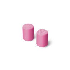 Magnetic Straw Cover | Pink Gingham | 2-Pack - Quick Replace