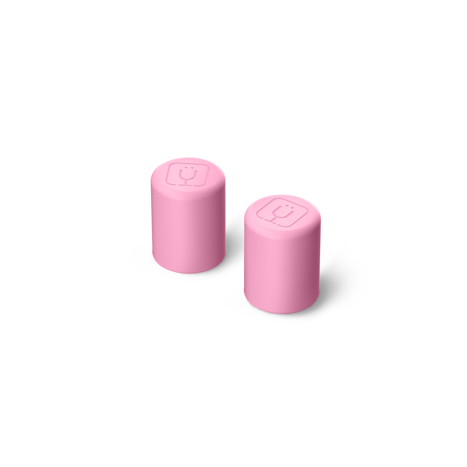 Magnetic Straw Cover | Primrose | 2-Pack - Secure Seal