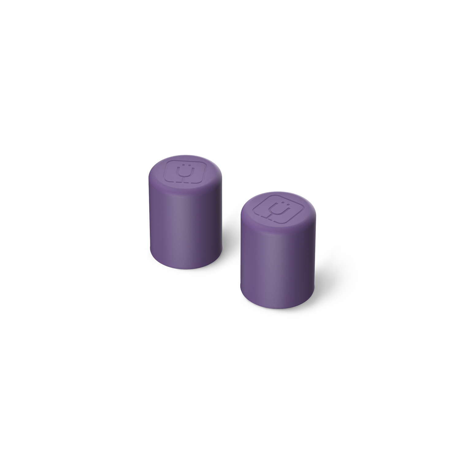 Magnetic Straw Cover | Dark Aura | 2-Pack - Secure Seal