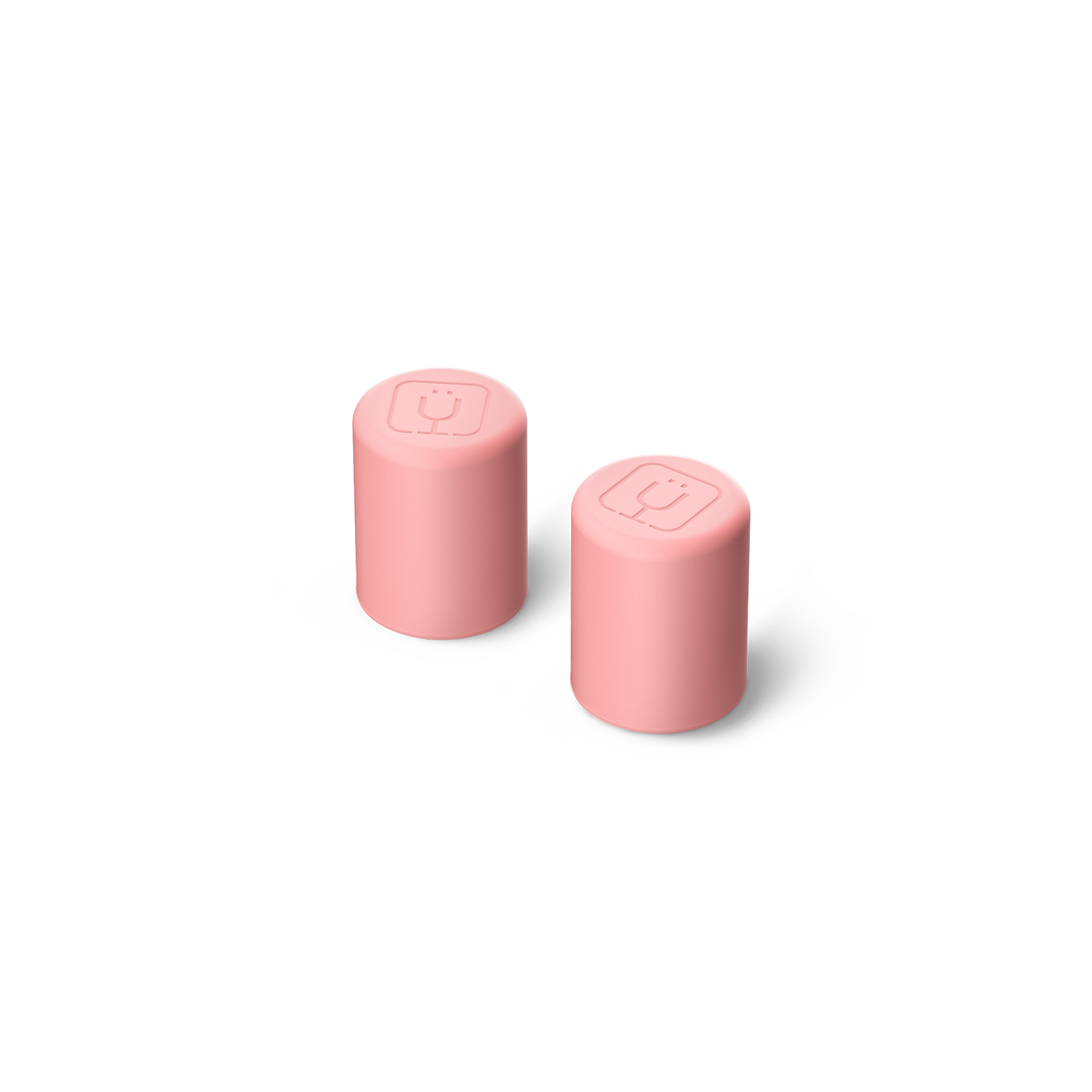 Magnetic Straw Cover | Guava | 2-Pack - Secure Seal