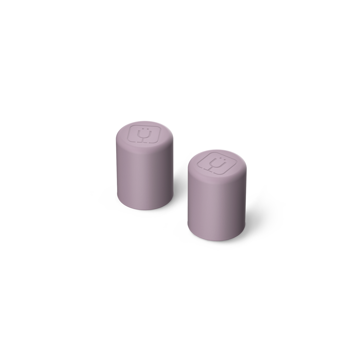 Magnetic Straw Cover | Lilac Dusk | 2-Pack - Secure Seal