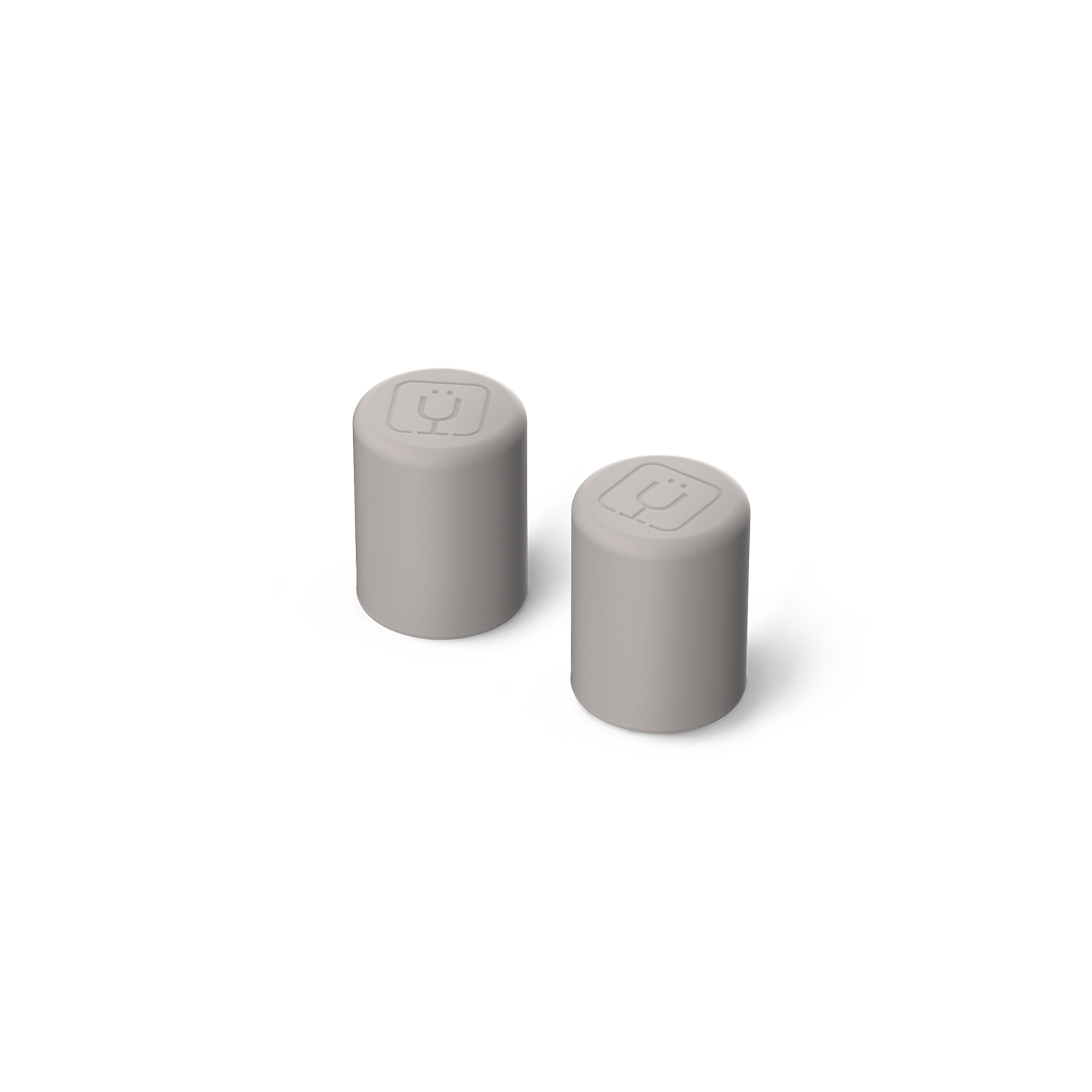 Magnetic Straw Cover | Mocha | 2-Pack - Quick Replace