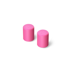 Magnetic Straw Cover | Neon Pink | 2-Pack - Easy Replace