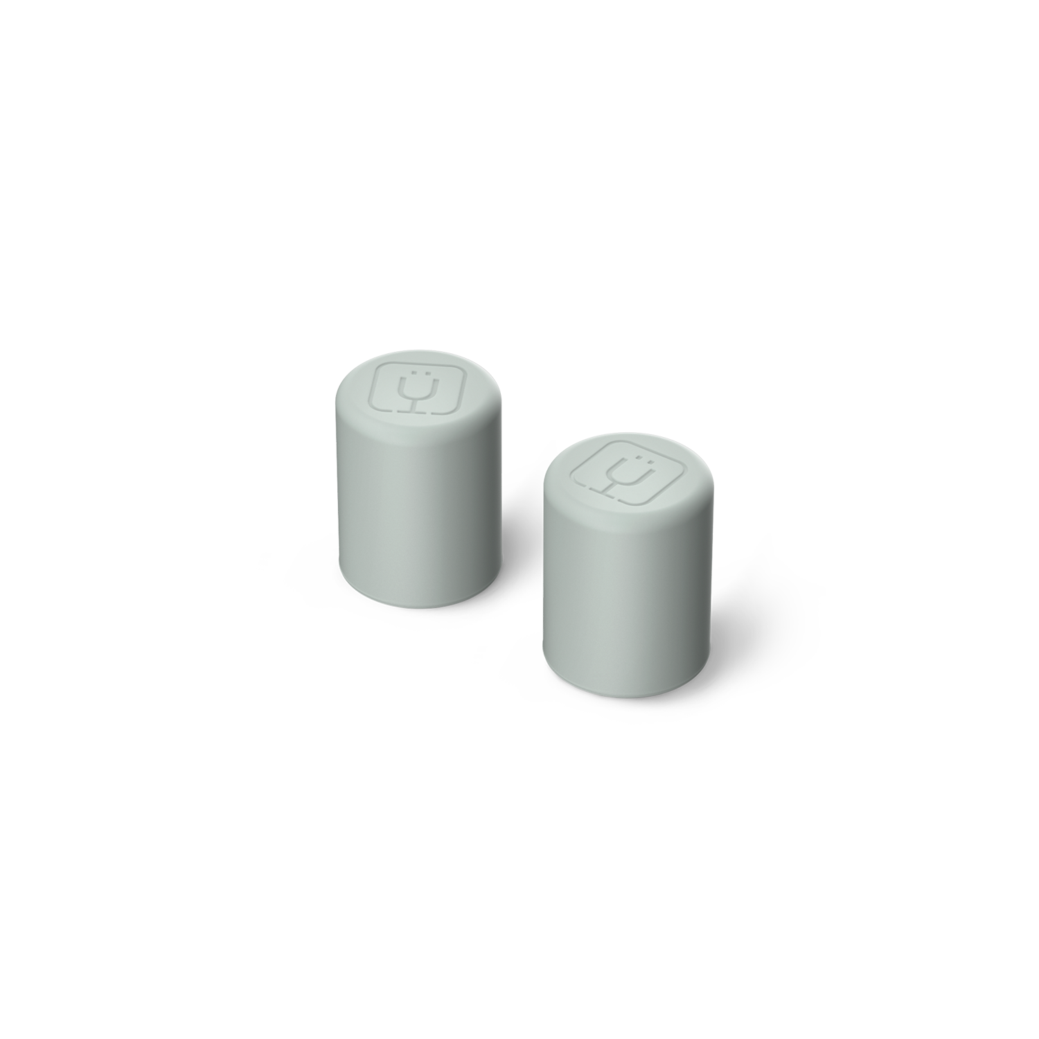 Magnetic Straw Cover | Sage | 2-Pack - Easy Replace
