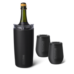 Bottle Chiller Bundle | Matte Black | 49/14oz - Simple Refresh