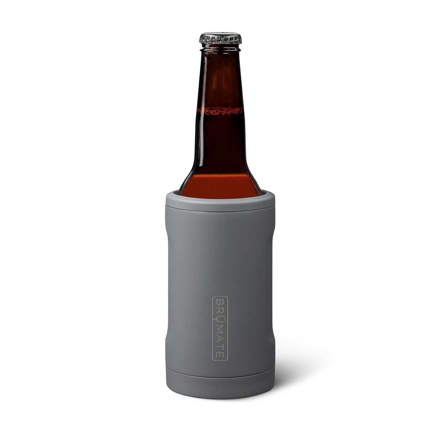 Hopsulator Bott'l | Matte Gray | 12oz Bottles - Pack And Go